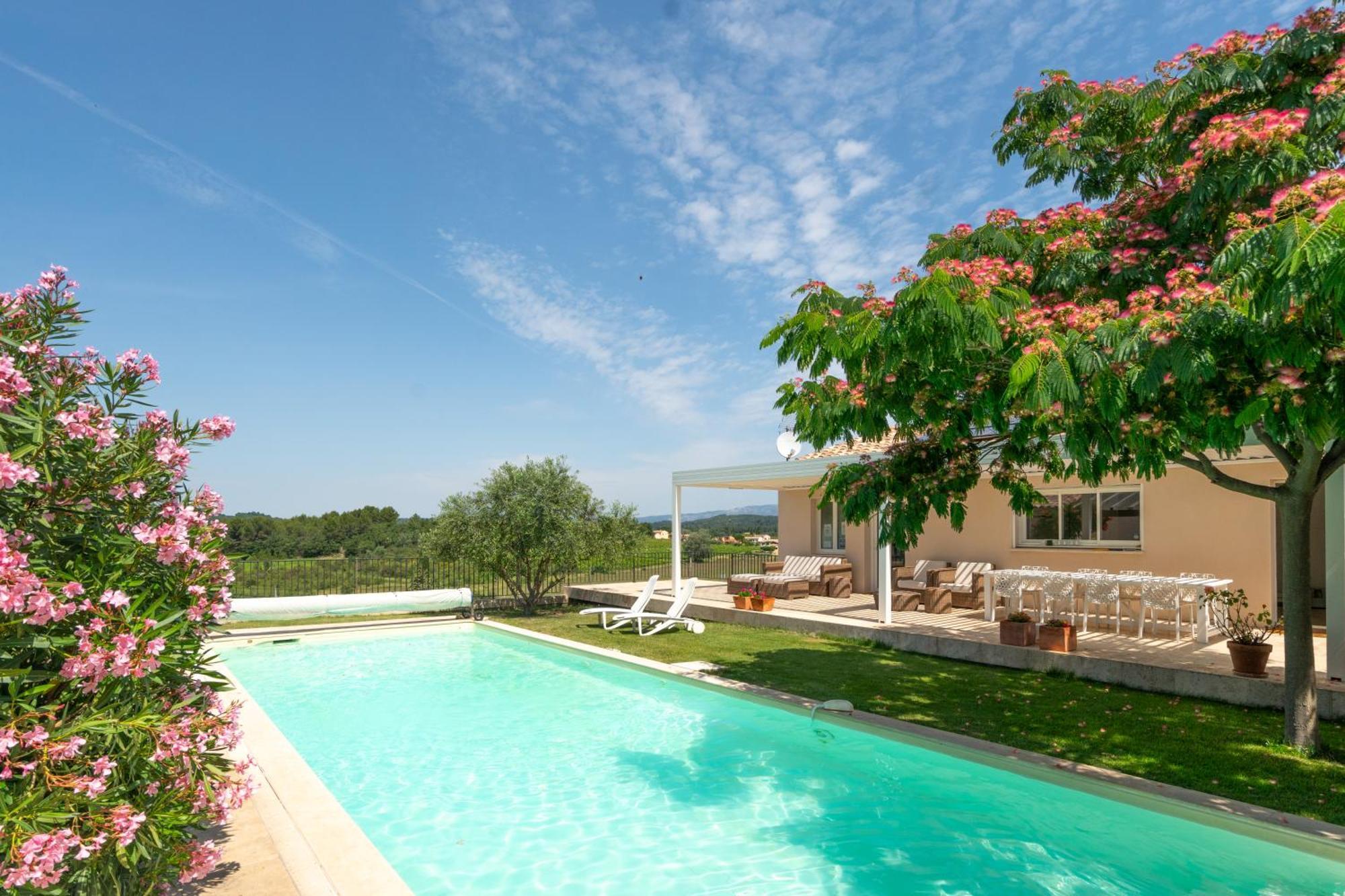Les Terrasses De Cascavelle Villa Blauvac Exterior photo