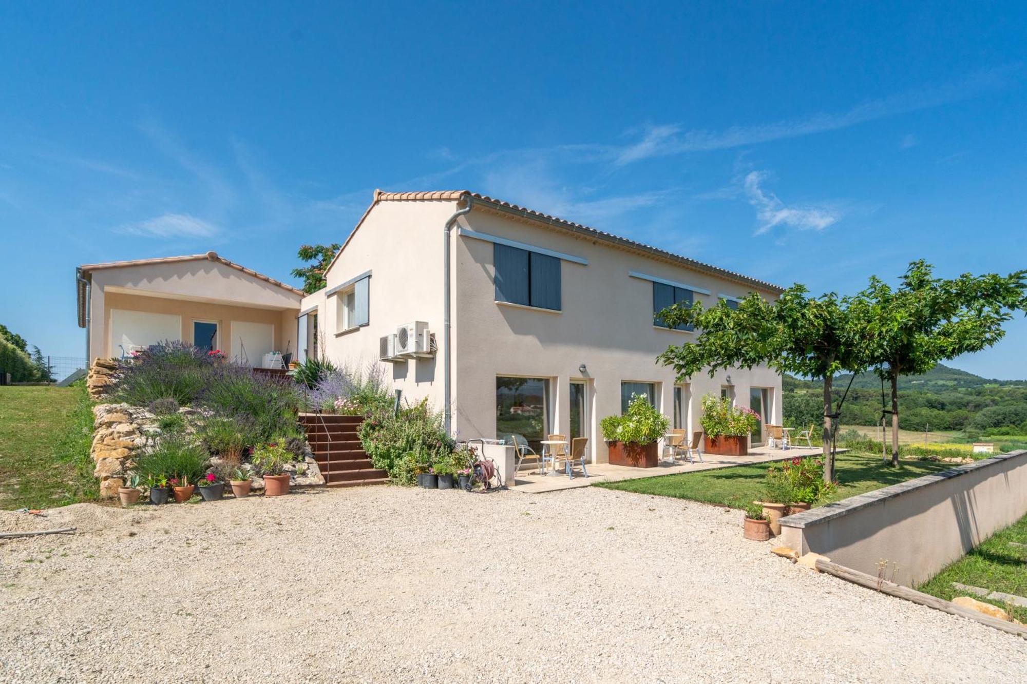 Les Terrasses De Cascavelle Villa Blauvac Exterior photo