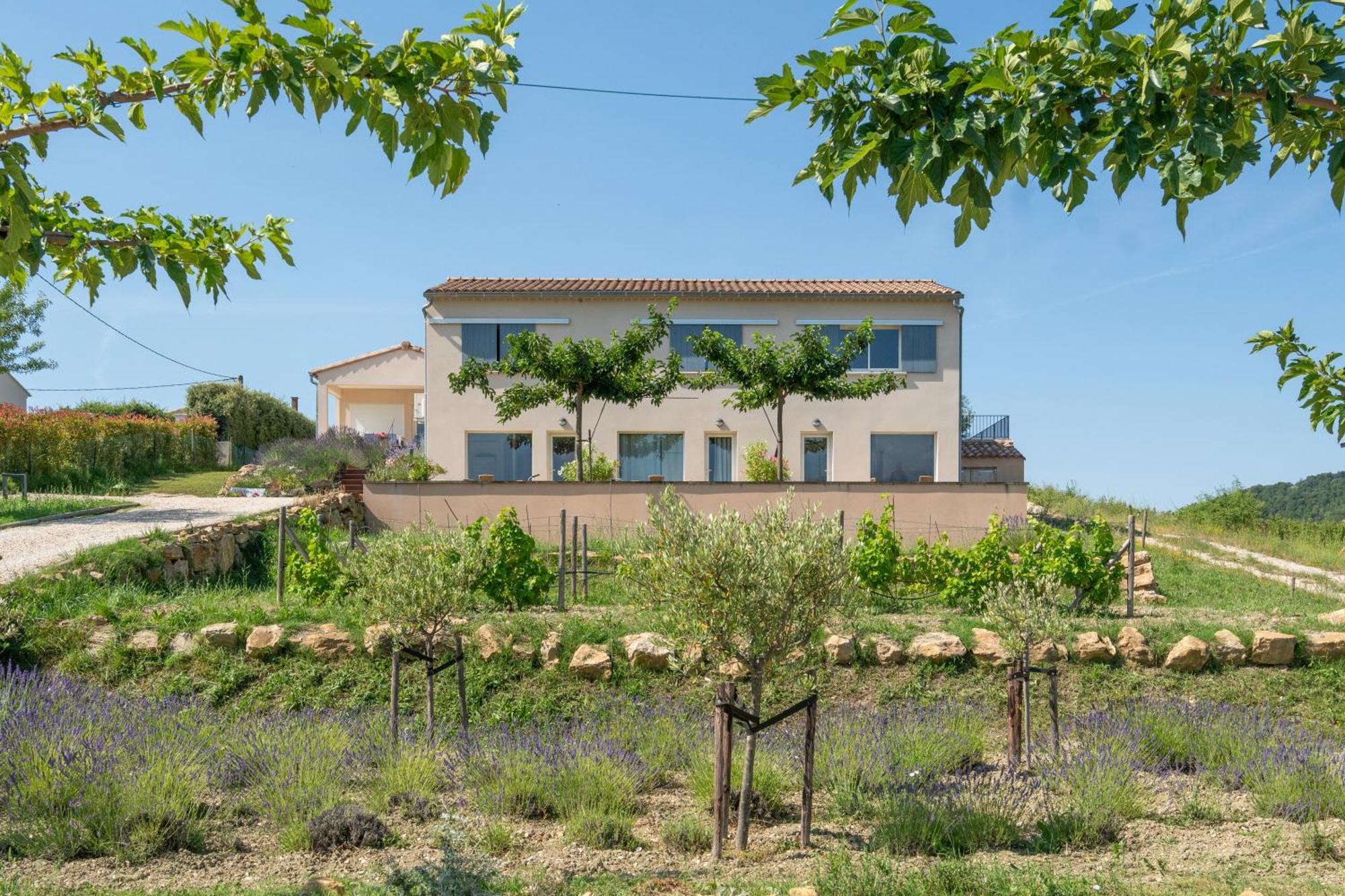 Les Terrasses De Cascavelle Villa Blauvac Exterior photo